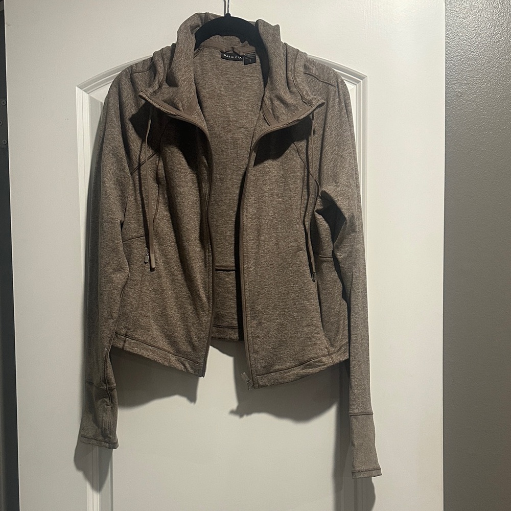 Athleta Cropped Softluxe Jacket